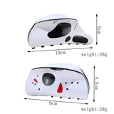 HALLOWEEN SIMPLE FUNNY SKULL HAIR CLIP_CWAHA2326