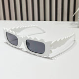 PERSONALIZED LACE IRREGULAR SUNGLASSES_CWASG0416