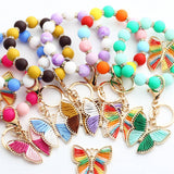 FASHION BRACELET BUTTERFLY PENDANT KEYCHAIN_CWMM1306