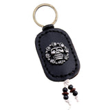 MENS DOUBLE SIDED SKULL CAR KEYCHAIN_CWMM5022