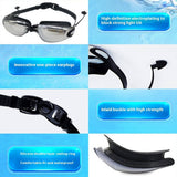 PRO SILICONE SWIM GOGGLES ANTI FOG WATERPROOF_CWASG1037
