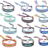 ETHNIC STYLE COLORFUL TASSEL WOVEN BRACELET_CWAJE0709