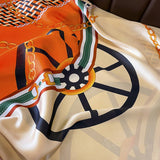 FRENCH STYLE LONG SATIN SCARF FOR FALL LAYERING_CWASC0533