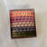 Striped Fabric Scrunchie Retro Headband Set_Cwaha07920