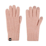 OUTDOOR COLD PROOF SOLID COLOR KNITTED GLOVES_CWAG0396
