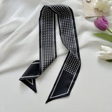 HIGH END SIMPLE SILK SCARF FASHIONABLE HEADBAND_CWAHA4139