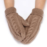 Winter Solid Color Cold-Proof Knitted Gloves_Cwag0251