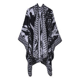 FAUX CASHMERE SCARF WARM SHAWL CASHMERE CAPE_CWASC2229