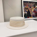 HIGH GRADE SATIN SUN HAT FOR WOMEN_CWAH3393