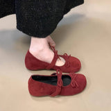 DOUBLE BOW MARY JANE SHOES WITH HIDDEN HEEL_CWSHF0108