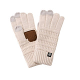 Winter Non-Slip Knitted Warm Touch Screen Gloves_Cwmm2878