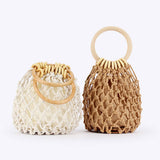 NEW SOLID COLOR HANDMADE COTTON WOVEN BAG_CWAB4683