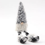 CHRISTMAS PLUSH FACELESS DOLL FIGURINE DECORATION_CWMM2847