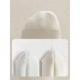 SOLID COLOR BONELESS SOCKS STACKED MID TUBE SOCKS_CWMS1116