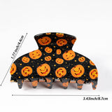 HALLOWEEN MAGIC HAT HAIR CLAW BAT PUMPKIN GHOST_CWAHA1448