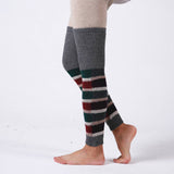 COLORFUL STRIPED KNEE HIGH SOCKS_CWMM1784