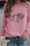 Valentine Letter Printed Long Sleeve Pullover_Cwtstl0968