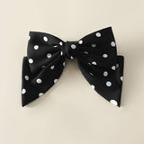 FASHIONABLE POLKA DOT HANDMADE BOW HAIRPIN_CWASC1055