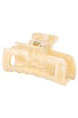 3 22 TORTOISE SHELL FLAT WOMENS HAIR CLAW CLIP_CWAHA0099