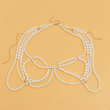 IMITATION PEARL HOLLOW TASSEL BODY CHAIN_CWAJE1128