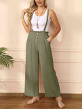 COTTON STRAIGHT ADJUSTABLE OVERALLS_CWBLP0711