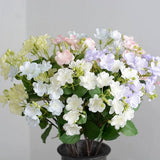FAUX JASMINE BEGONIA BOUQUET FOR HOME DECOR_CWMM6592