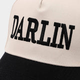 Vintage Darlin Embroidery Trucker Baseball Cap_Cwah04661