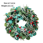 NORDIC EUCALYPTUS ARTIFICIAL CHRISTMAS WREATH_CWAJE5300