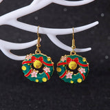 NEW CHRISTMAS BELL ASYMMETRICAL EARRINGS_CWAJE2388