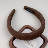 PLEATED TEMPERAMENT ALL MATCH HEADBAND_CWAHA2380