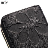 LARGE CAPACITY LONG TOPLAYER COWHIDE LEATHER WALLET_CWAB3733