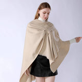 PURE COLOR HIGH GRADE WARM CASHMERE SHAWL_CWMM2091