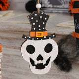 INS STYLE PAINTED HALLOWEEN GHOST SKULL DECOR_CWAJE05359