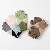 SIMPLE TOUCH SCREEN WARM KNITTED GLOVES_CWAG0032