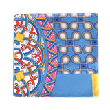 Twill Satin"First Love"Print Large Scarf For Women_Cwasc0667