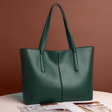 TEXTURE RETRO SHOULDER TOTE BAG_CUAB0062
