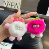 CUTE SMALL COAL BALL BAG PENDANT CAR KEYCHAIN_CWMM2516