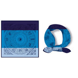 PRINT SCARF VERSATILE SQUARE FOR MOTHERS DAY GIFT_CWASC0663