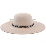OUTDOOR LEISURE SUN PROTECTION DOME STRAW HAT_CWAH1205