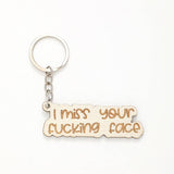 LASER ENGRAVED WOODEN KEYCHAIN_CWMM0567