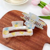 IRIDESCENT FRUIT HAIR CLAW SWEET CANDY COLOR CLIP_CWAHA1577