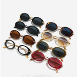 OVAL RETRO HIGH END SUNGLASSES_CWASG0523