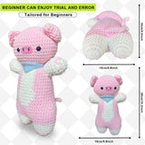 CROCHET PIGLET DOLL MATERIAL KIT_CWMM1869