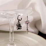 HALLOWEEN FUNNY LITTLE GHOST PEARL EARRINGS_CWAJE1839
