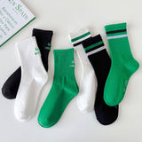 2024 NEW LETTER EMBROIDERY MIDDLE SOCKS_CWMS0918