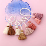 DOUBLE HEAD TASSEL HANDMADE BAG CHARM PENDANT_CWAB5069