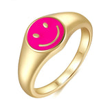 2024 NEW SMILEY CUTE SIMPLE RING_CWAJE1747