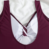 Womens Zebra Striped One Piece Swimsuit