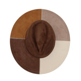 Unisex Wool Cowboy Fedora Hat Ethnic Style_Cwah04439