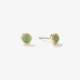 Trendy Natural Stone Stud Earrings For Women
